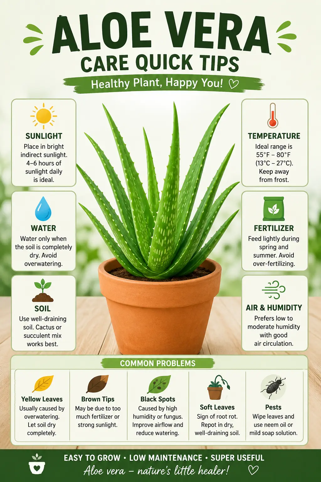how to take care of aloe vera plant