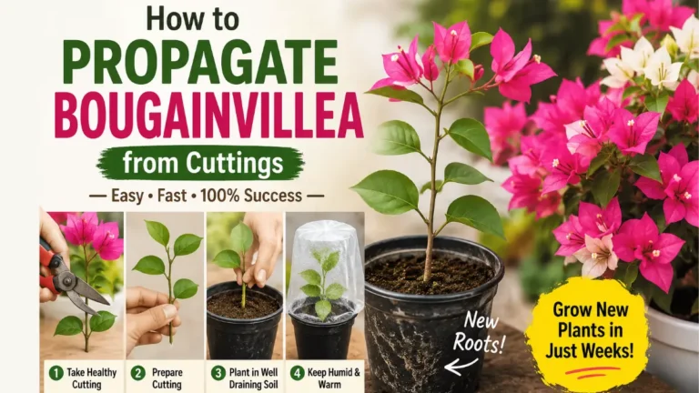 How to Propagate Bougainvillea from Cuttings: A Simple Step-by-Step Guide
